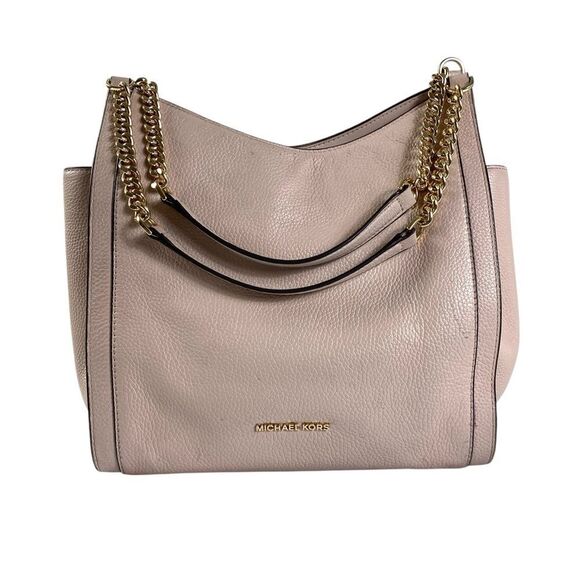 Michael Kors Pink Shoulder Bag Elegant Design - Picture 1 of 12
